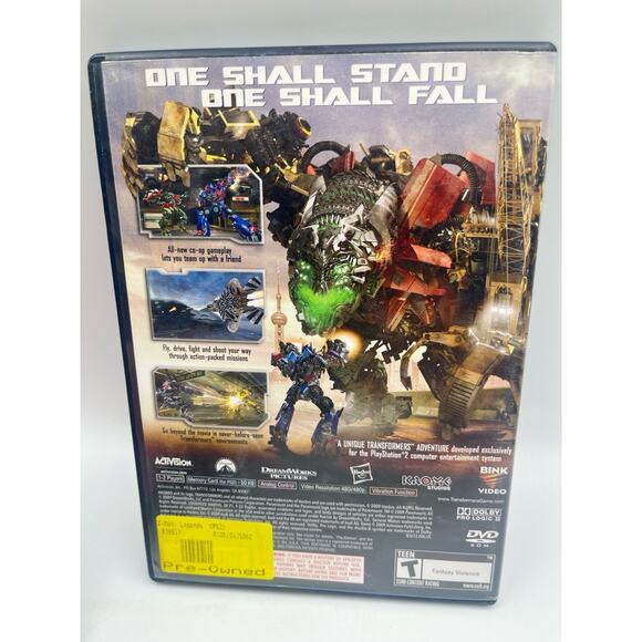 Transformers: Revenge of the Fallen (Sony PlayStation 2) PS2 TESTED No Manual - Picture 3 of 7